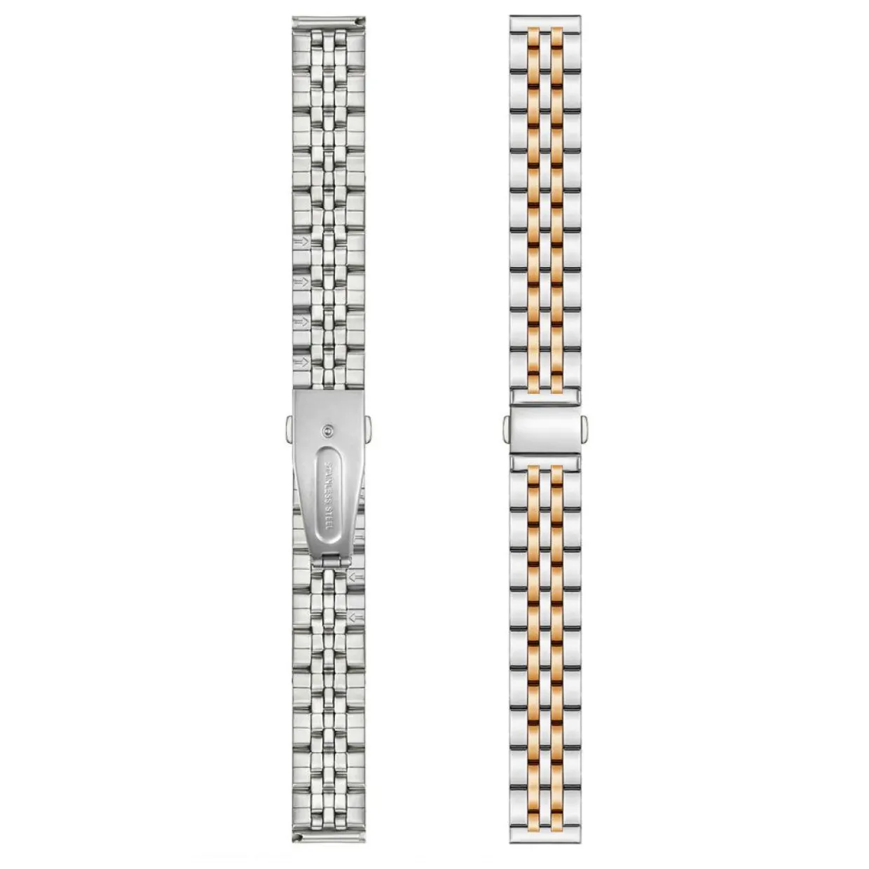 Montre Femme Serenity en Acier rose doré/argenté-Amelia Parker Best