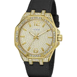 Montre Femme Shimmer en Tissu noire-Guess
