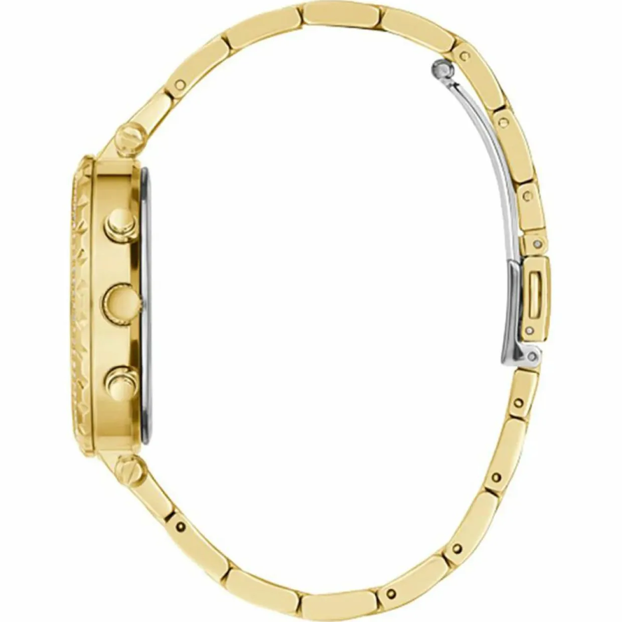 Montre Femme Solstice en Acier dorée-Guess