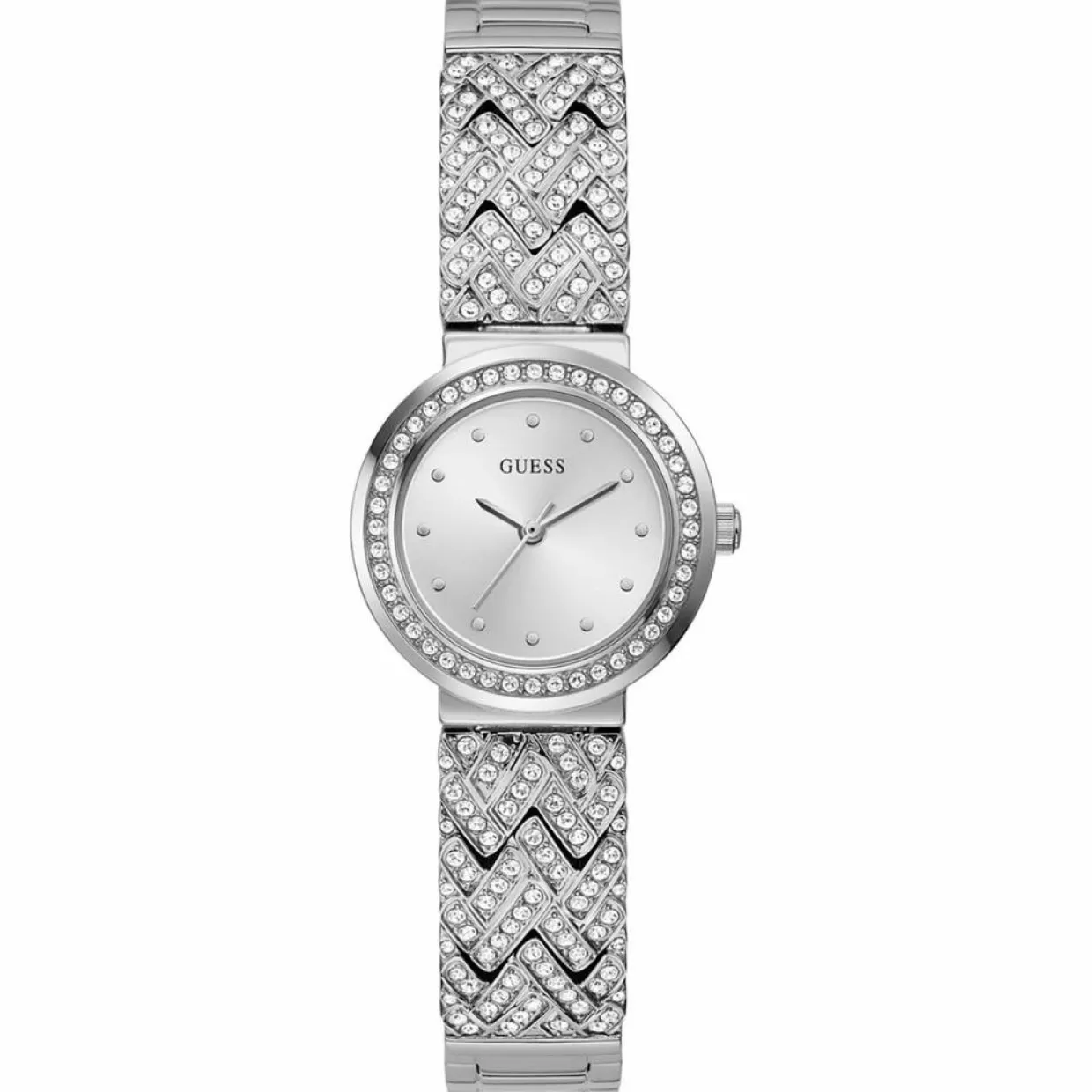 Montre Femme Treasure en Acier argentée-Guess