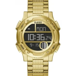 Montre Femme Zip en Acier dorée-Guess Discount