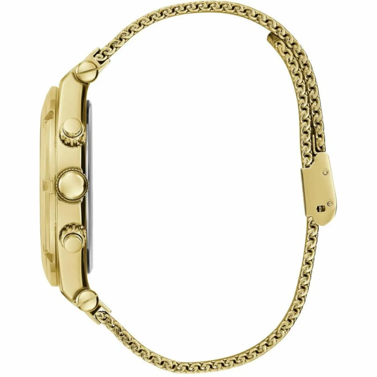 Homme Guess Montres^Montre Homme Continental en Acier dorée