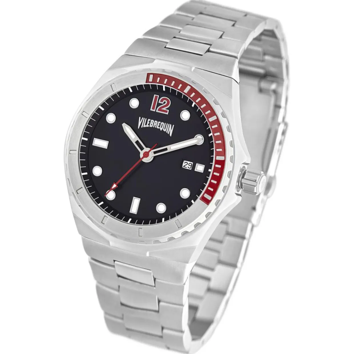 Montre Homme en Acier argentée-Vilebrequin Online