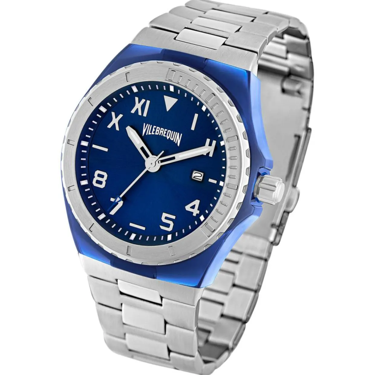 Montre Homme en Acier argentée-Vilebrequin Online