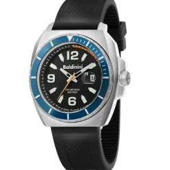 Homme Baldinini Montres^Montre Homme en Caoutchouc Acqua noire