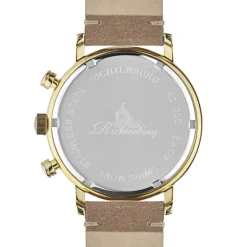 Montre Homme en Cuir Burbank marron/doré-Richtenburg Discount