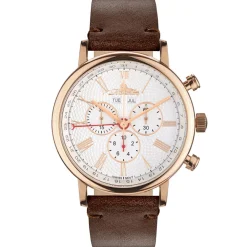 Montre Homme en Cuir Burbank camel-Richtenburg Discount