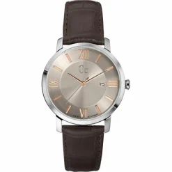 Homme Guess Collection Montres^Montre Homme en Cuir marron