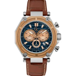 Homme Guess Collection Montres^Montre Homme en Cuir marron