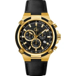 Homme Guess Collection Montres^Montre Homme en Cuir noire