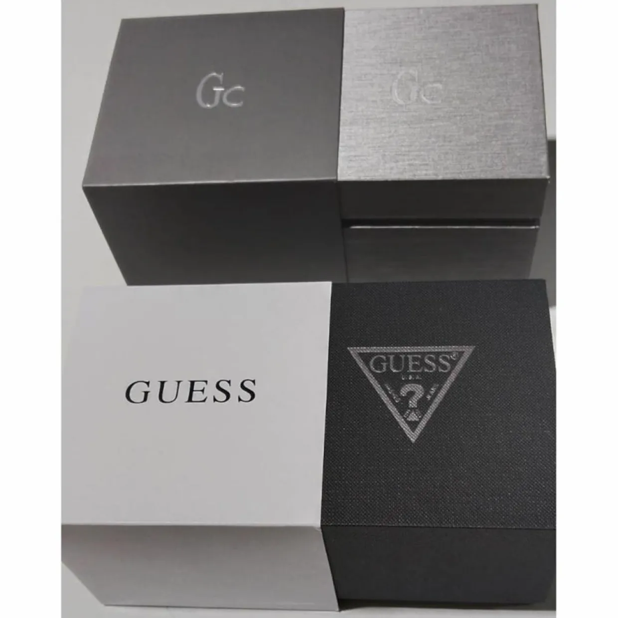 Homme Guess Collection Montres^Montre Homme en Cuir noire