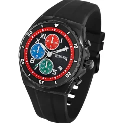 Montre Homme en Silicone Chronographe noire-Vilebrequin Outlet