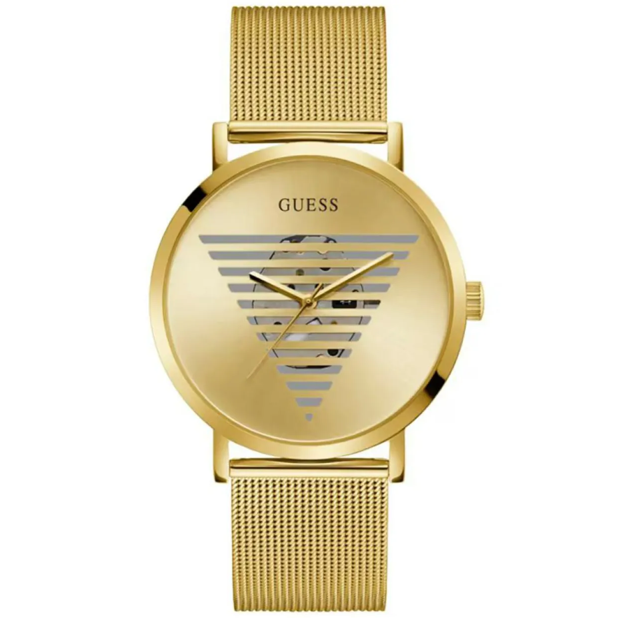 Homme Guess Montres^Montre Homme Idol en Acier dorée