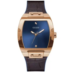 Homme Guess Montres^Montre Homme Phoenix en Silicone marron