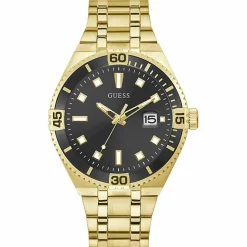 Montre Homme Premier en Acier dorée-Guess Discount