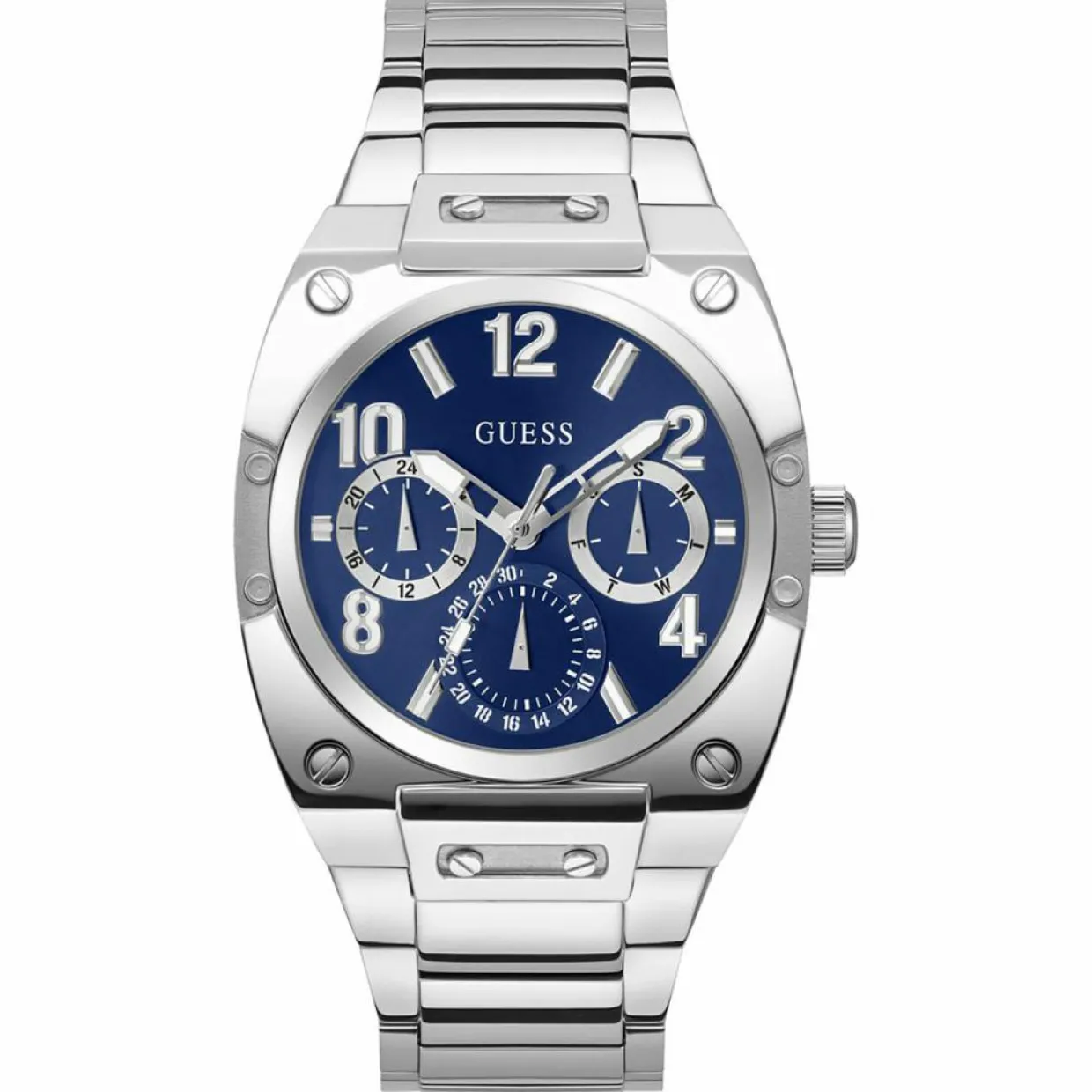 Homme Guess Montres^Montre Homme Prodigy en Acier argentée