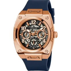 Montre Homme Prodigy en Silicone bleue-Guess Clearance