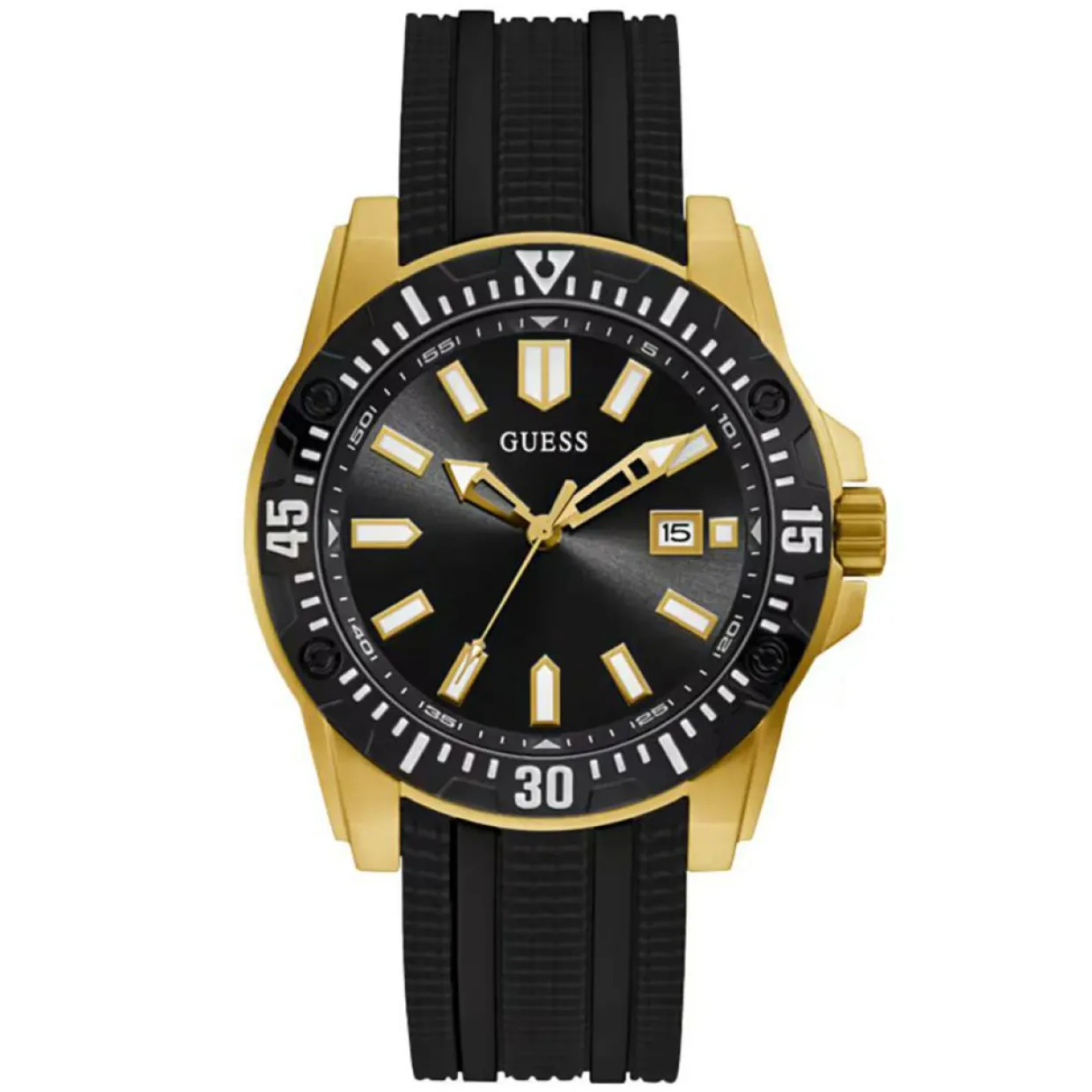 Montre Homme Skipper en Silicone noire-Guess Online