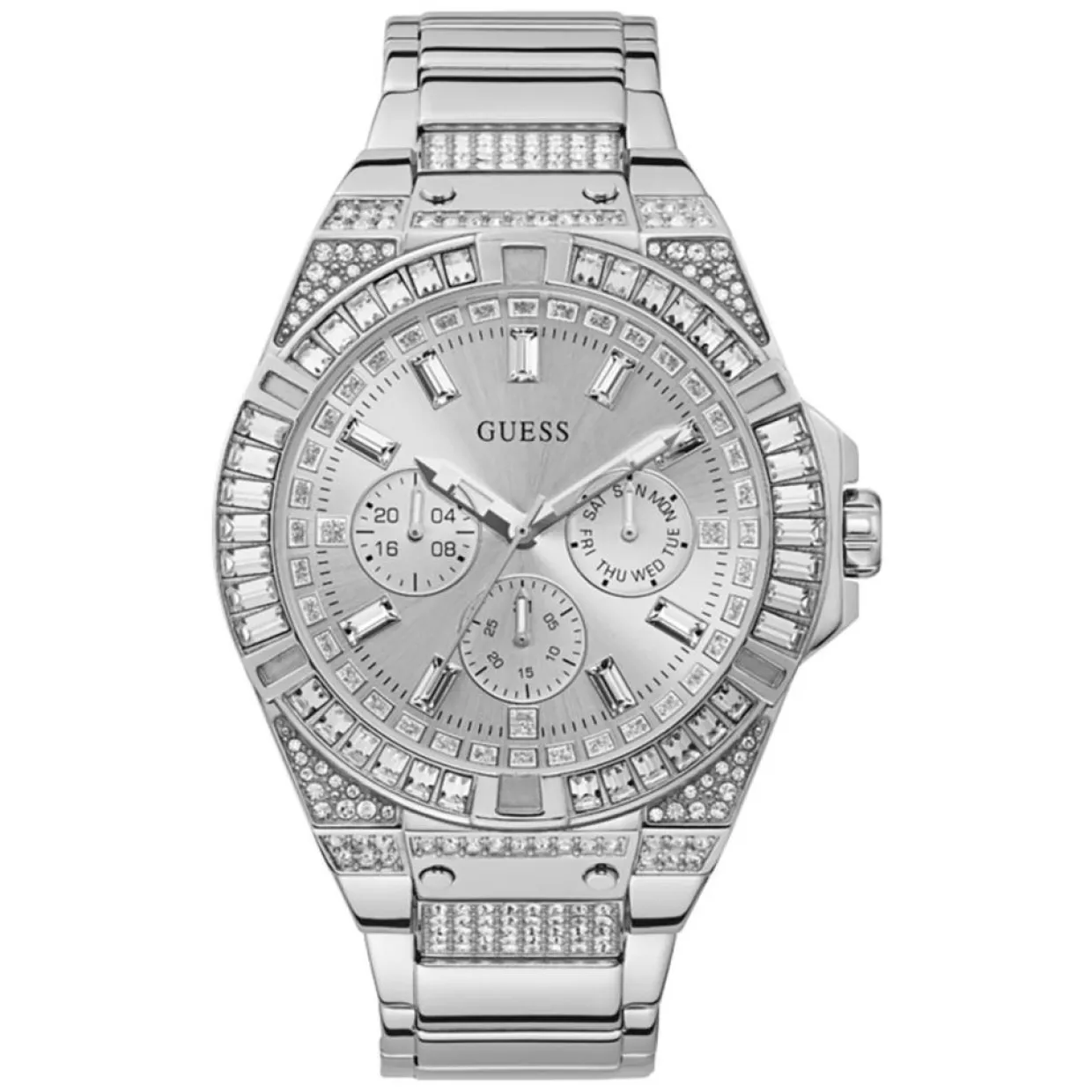 Montre Homme Zeus en Acier argentée-Guess Hot