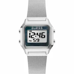 Homme Guess Montres^Montre Homme Zoom en Acier argentée