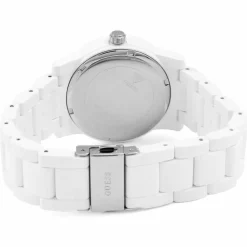 Montre Mixte Funfetti en Caoutchouc blanche-Guess Sale
