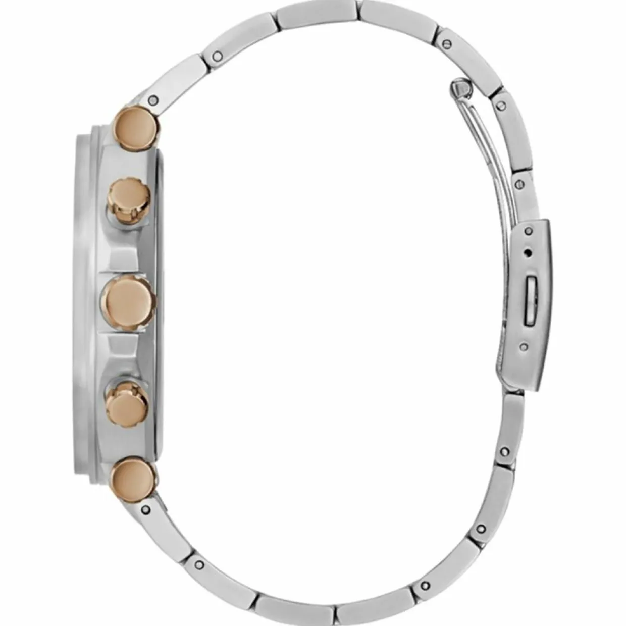 Homme Guess Montres^Montre Multifonction Homme Edge en Acier argentée