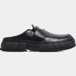 Femme Viron Mocassins^Mules appleskin 1969 noirs
