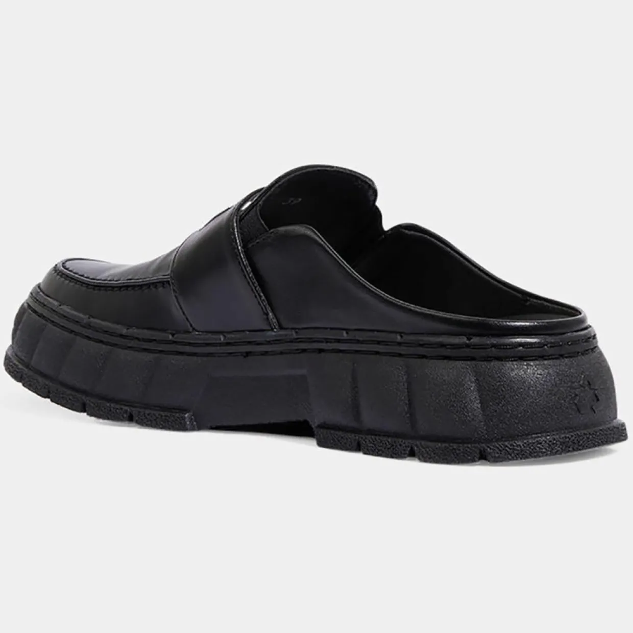 Femme Viron Mocassins^Mules appleskin 1969 noirs