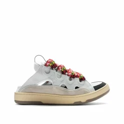 Mules Curb blanches-Lanvin Clearance