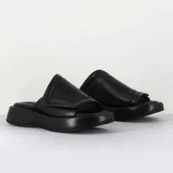 Mules en Cuir Rombo noires-Malloni Best