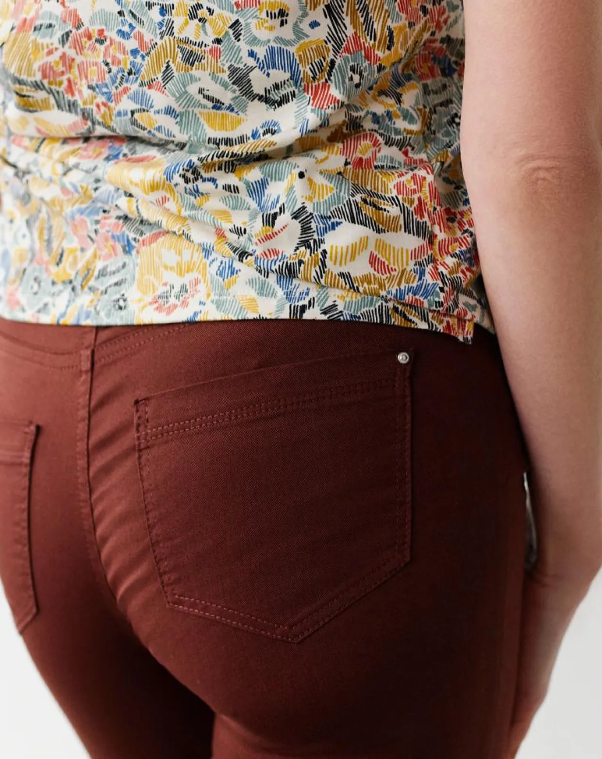 Femme Caroll Pantalons^Pantacourt Mason B chocolat