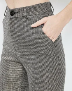 Pantalon 7/8 Ashlynn noir/doré-See u Soon Best