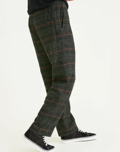 Homme Dockers Pantalons^Pantalon 100% Coton Bio Pull On Tapered imprimé noir