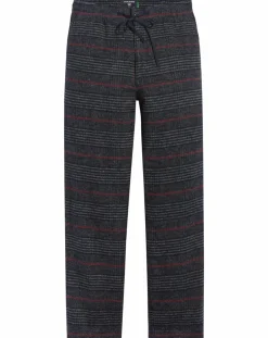 Homme Dockers Pantalons^Pantalon 100% Coton Bio Pull On Tapered imprimé noir