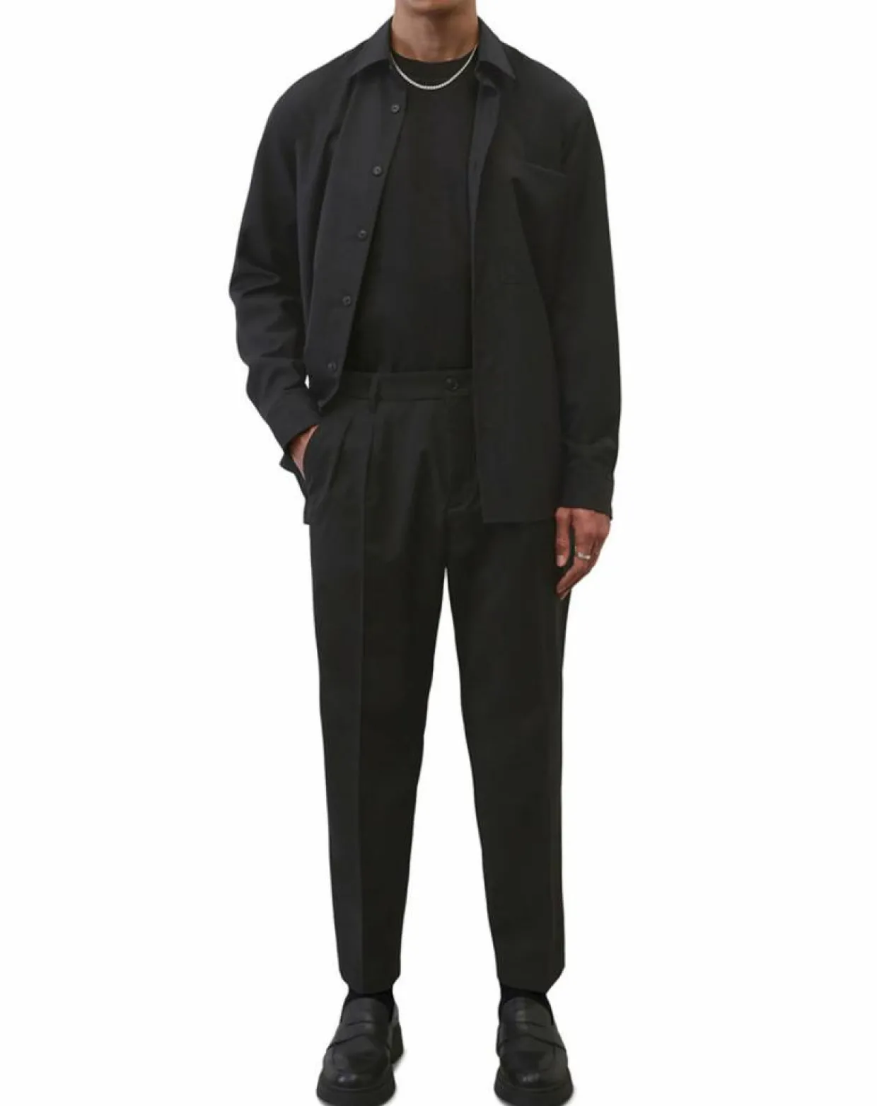 Homme Marc O'Polo Pantalons^Pantalon 100% Laine Belsbo jogger noir