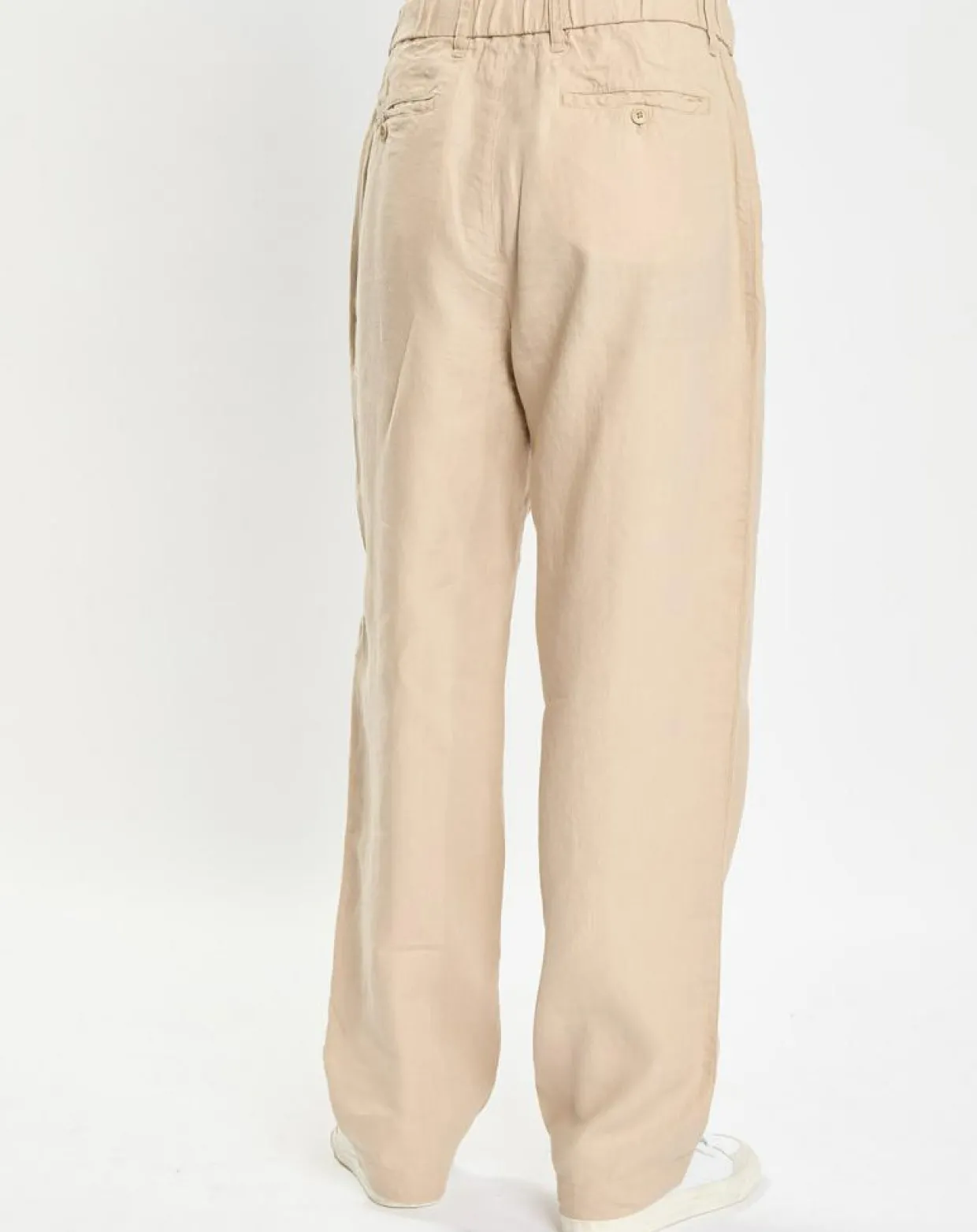 Homme Marc O'Polo Pantalons^Pantalon 100% Lin Mossbo Pant Pinces beige