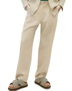 Homme Marc O'Polo Pantalons^Pantalon 100% Lin Mossbo Pant Pinces beige