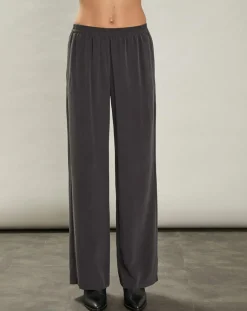 Pantalon 100% Soie Plaisance anthracite-Hartford Hot