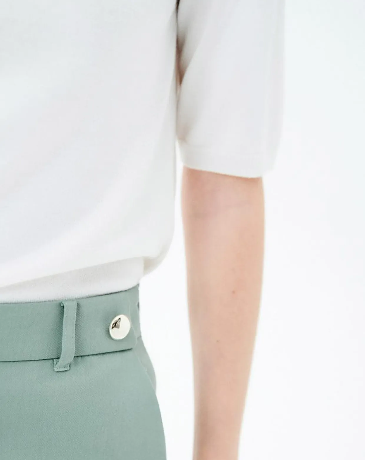 Pantalon ajusté Phileas céladon-Caroll