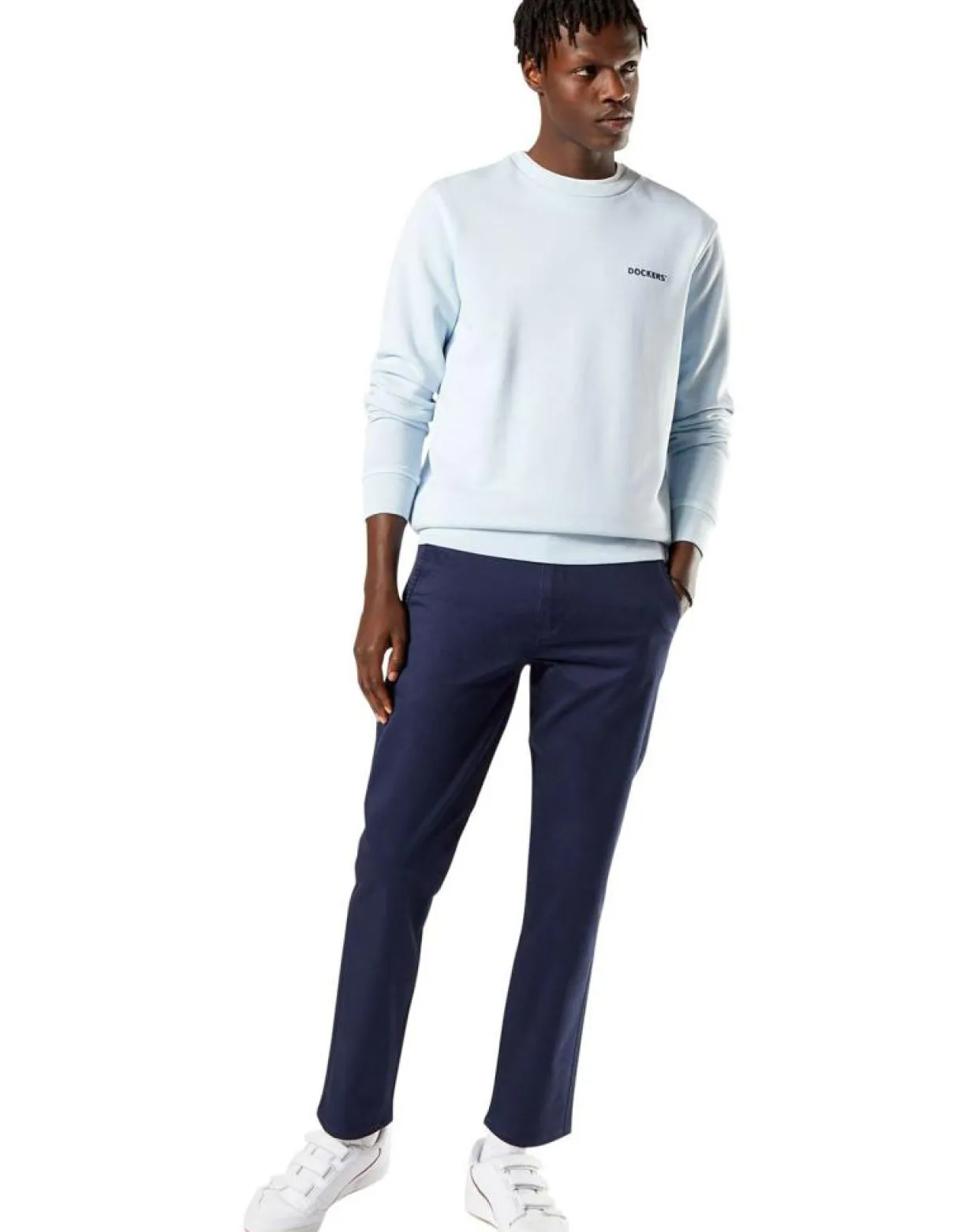 Homme Dockers Pantalons^Pantalon Alpha Original Slim bleu marine