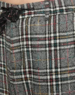 Homme Scotch & Soda Pantalons^Pantalon ample fuselé multicarreaux gris
