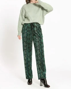 Pantalon Apolline vert-See u Soon Sale