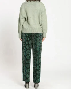 Pantalon Apolline vert-See u Soon Sale