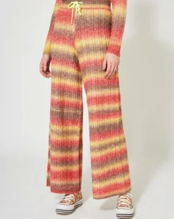 Pantalon Arc-en-ciel kaki-Manoush Clearance