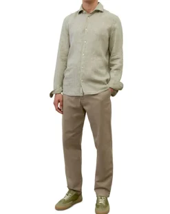 Pantalon Belsbo Jogger Coton Organic camel-Marc O'Polo Discount