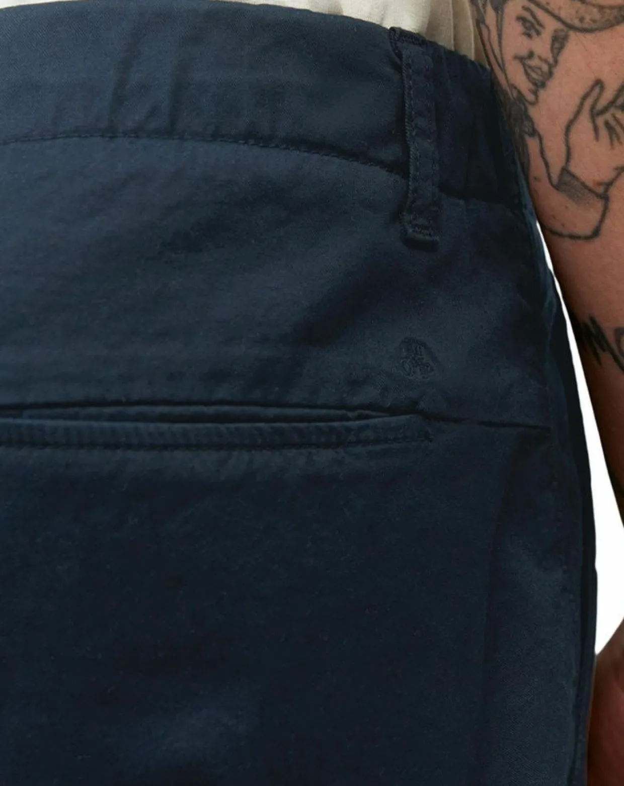 Pantalon Belsbo Jogger Coton Organic bleu marine-Marc O'Polo