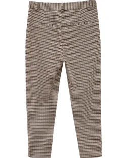 Femme The Korner Pantalons^Pantalon Bruno imprimé pied de poule beige/bleu marine
