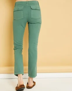 Pantalon cargo Chevron Columbia vert-Acquaverde Clearance