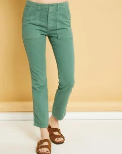 Pantalon cargo Chevron Columbia vert-Acquaverde Clearance