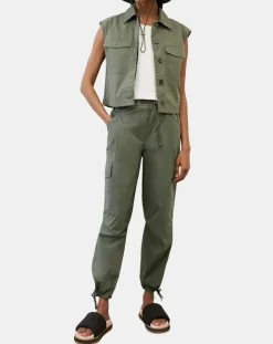 Femme Marc O'Polo Pantalons^Pantalon cargo Explorer kaki